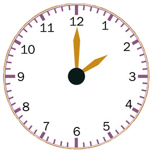 Two O'clock Yellow Pointers icons