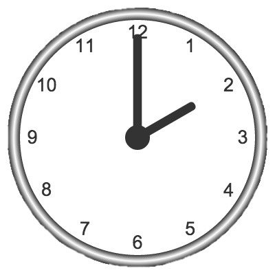 Two O'clock png icons