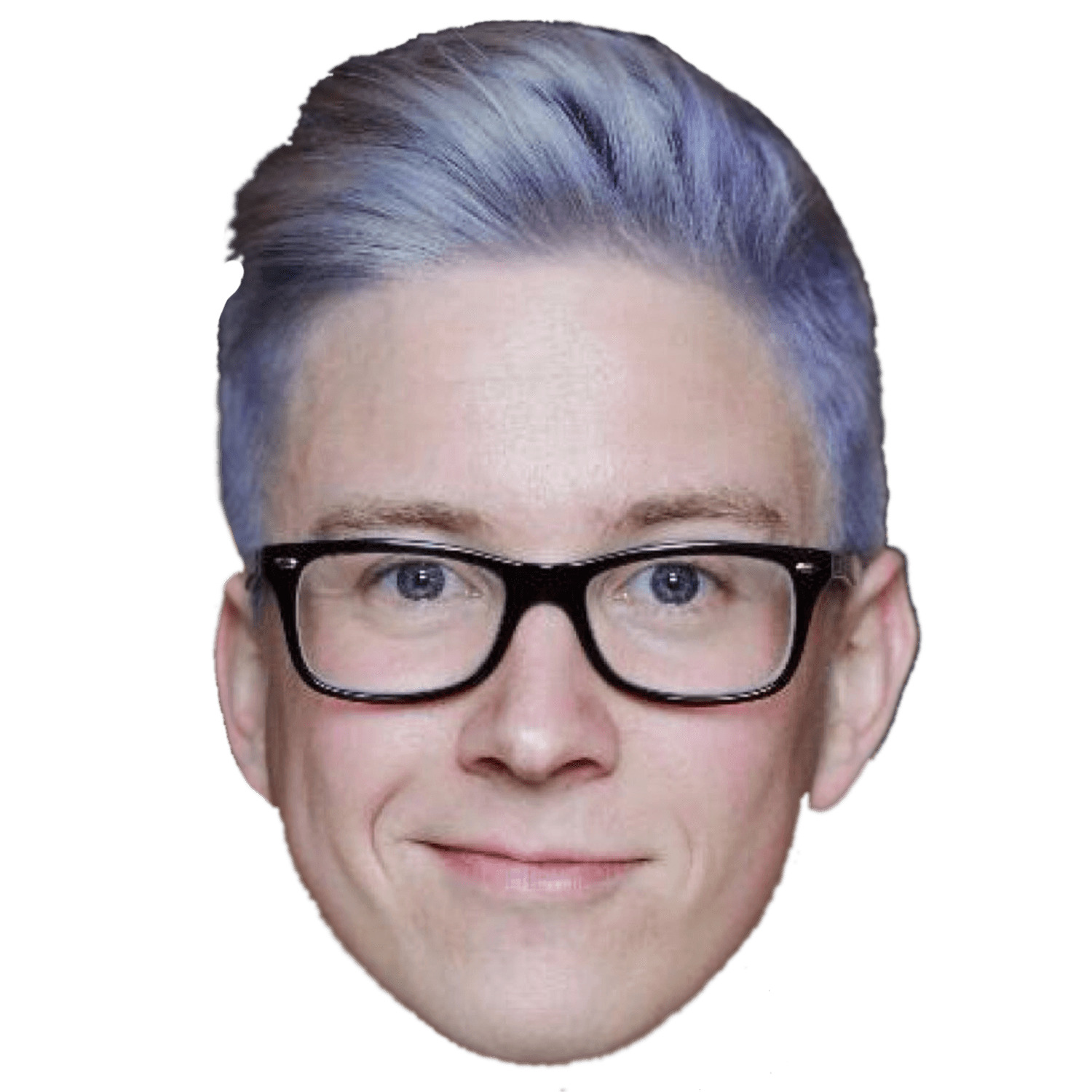 Tyler Oakley Front Face png
