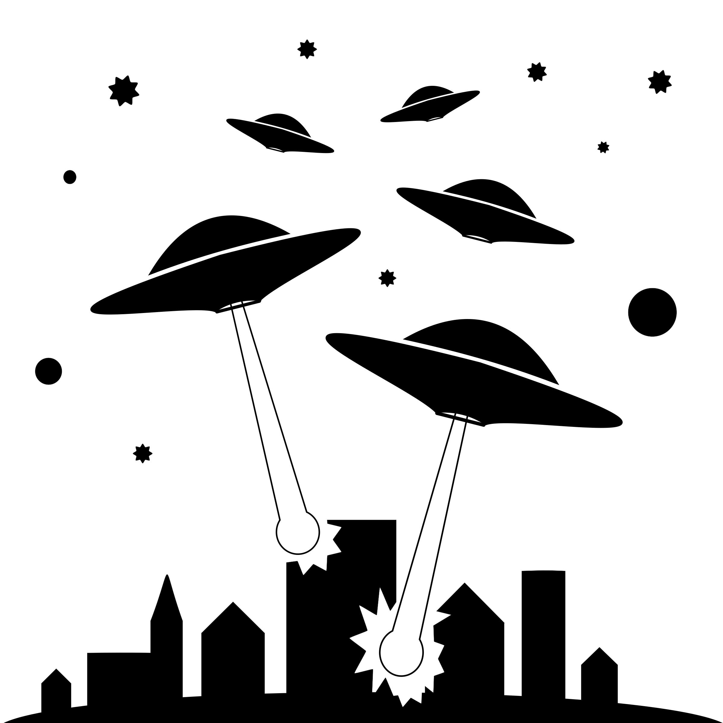 Ufo attack Invasion png
