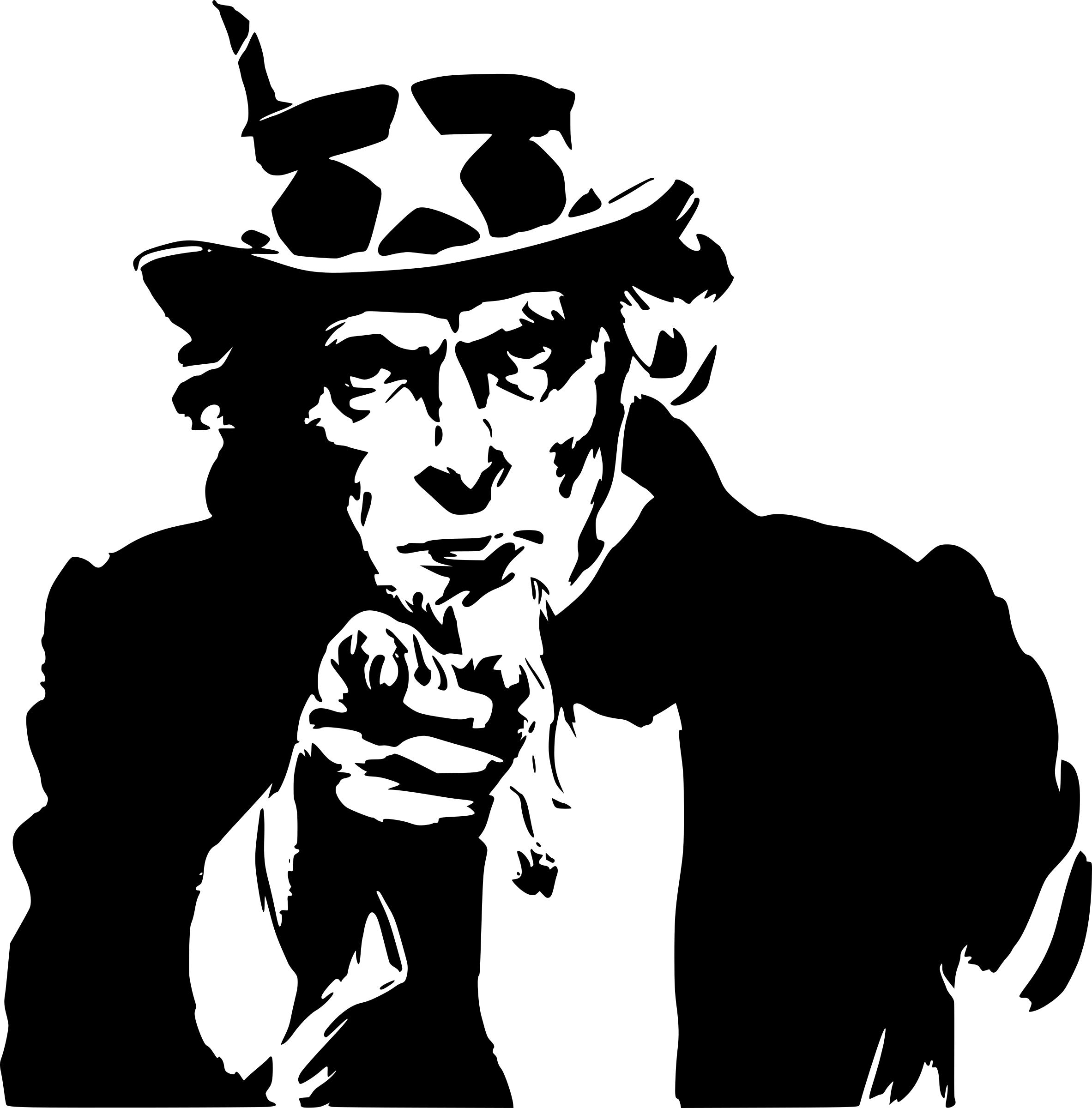 Uncle Sam Pointing png