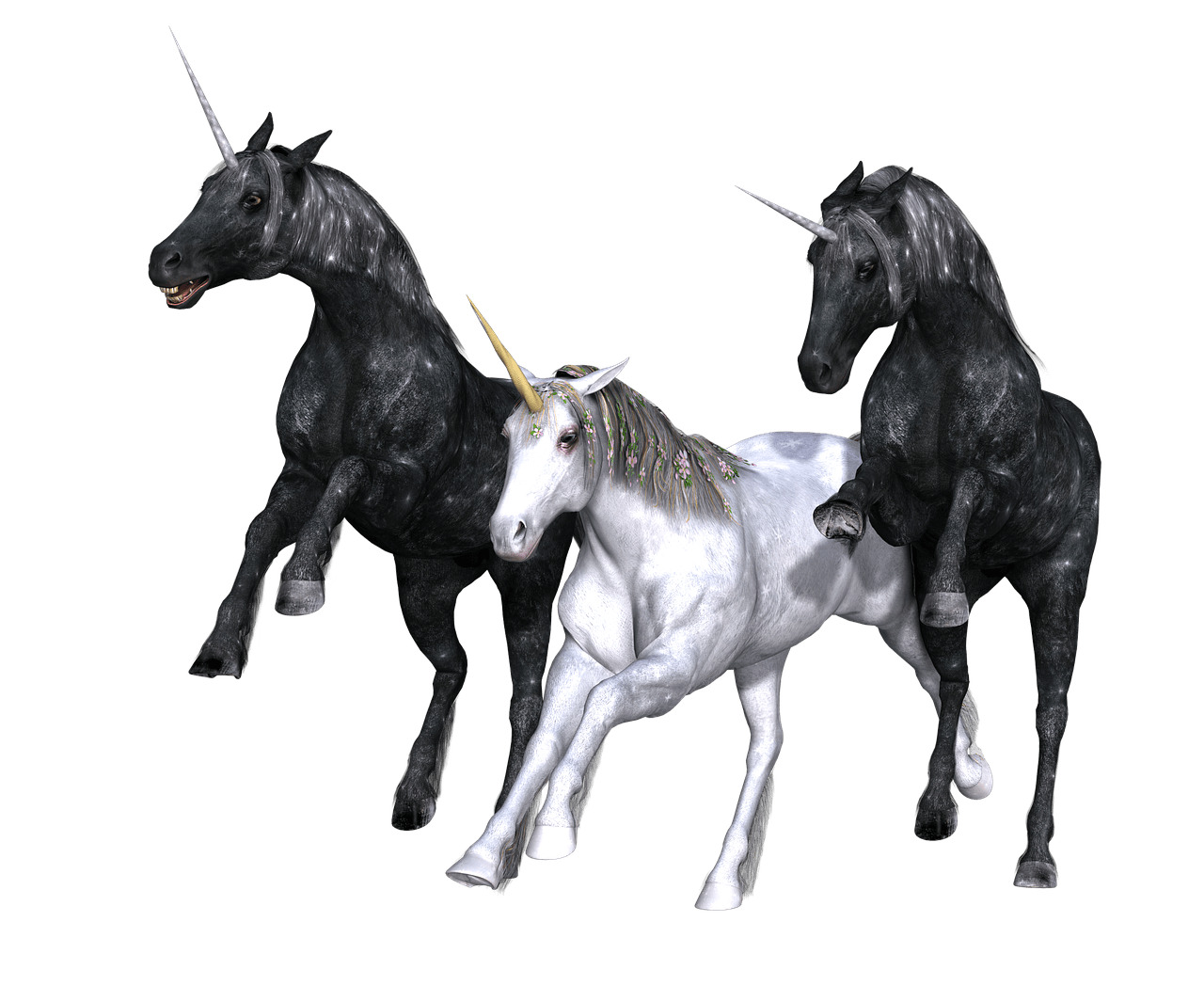 Unicorn Trio icons