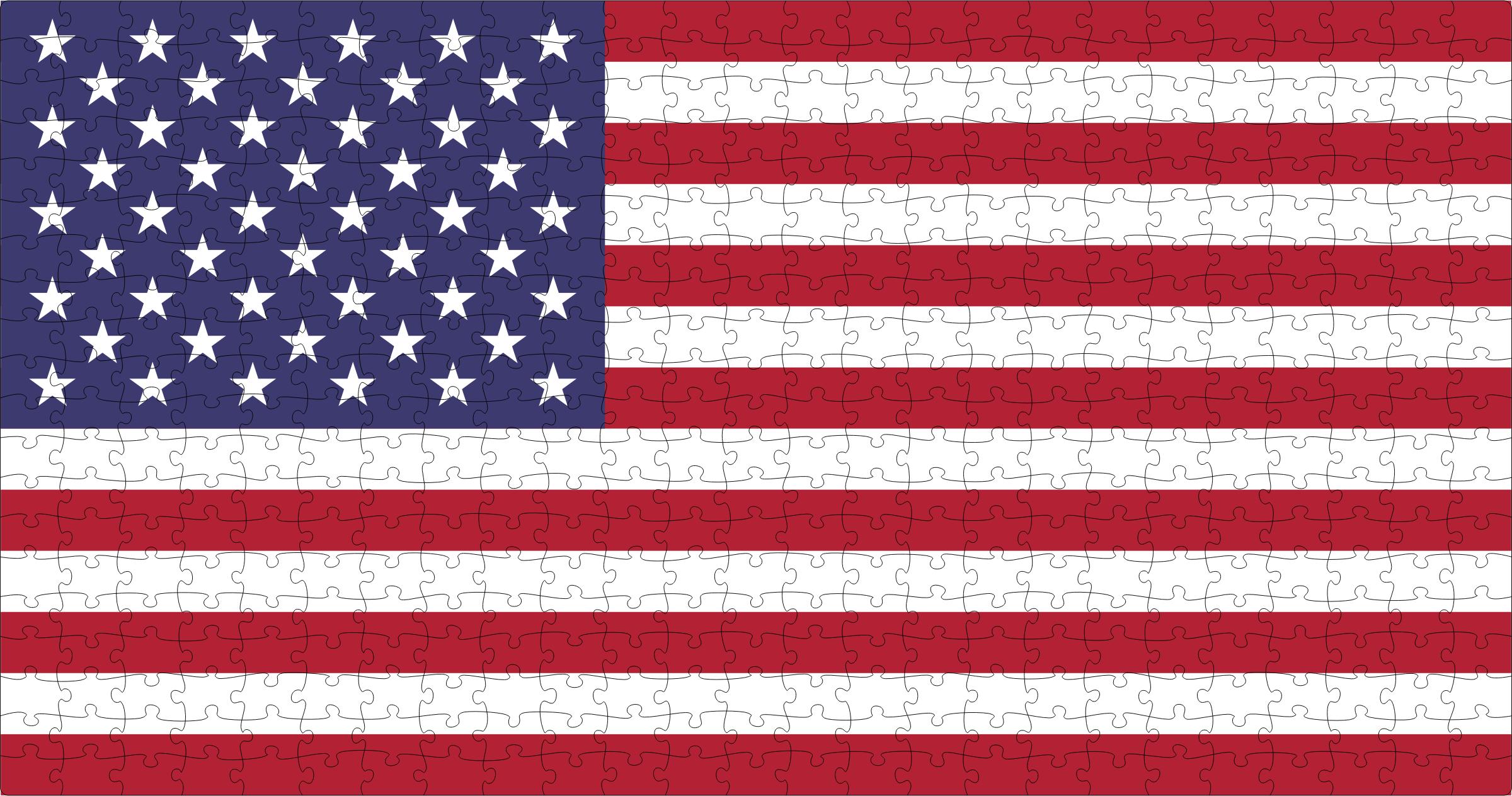 United States Flag Jigsaw png