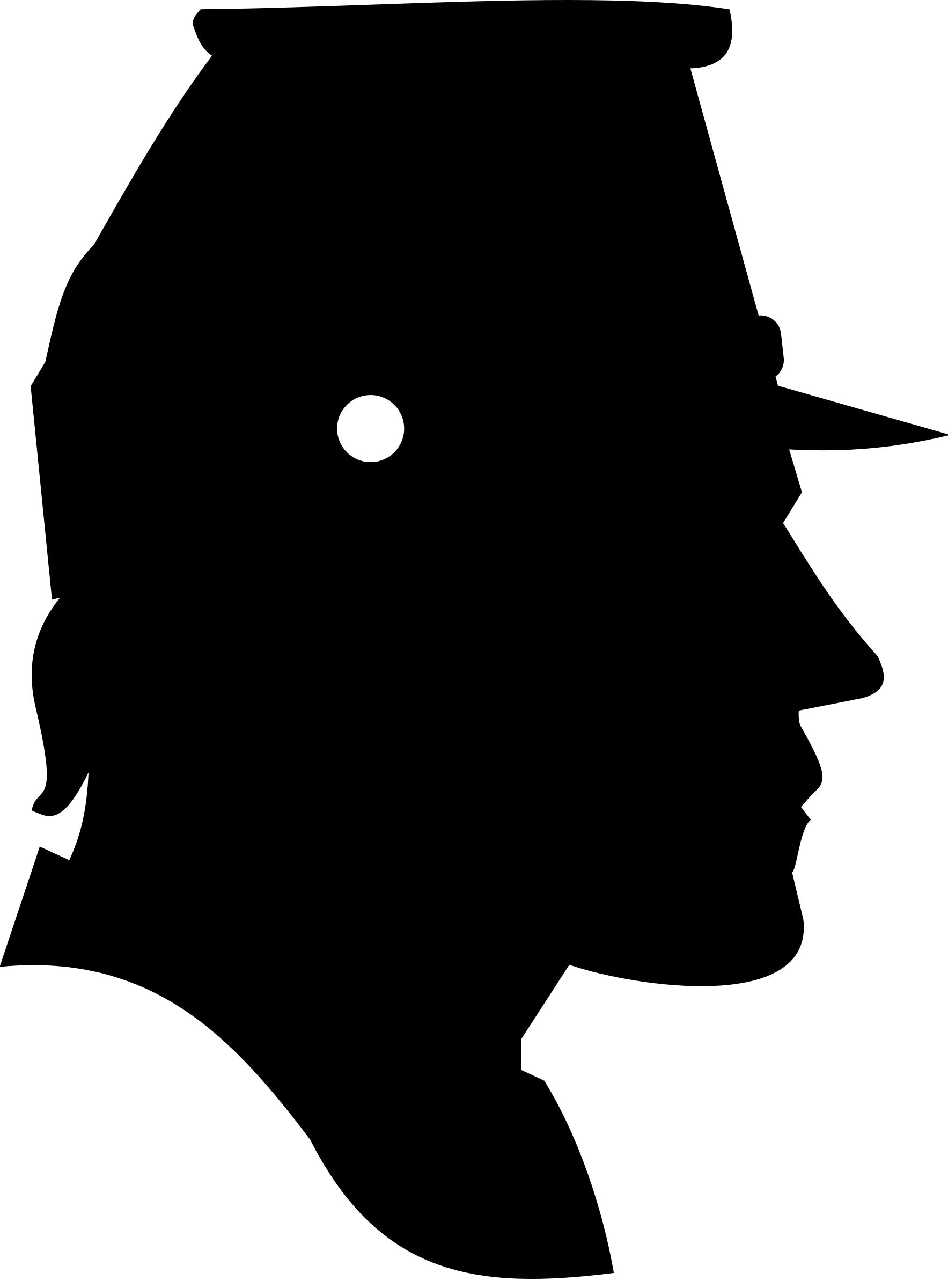 US Civil War Soldier Silhouette PNG icons