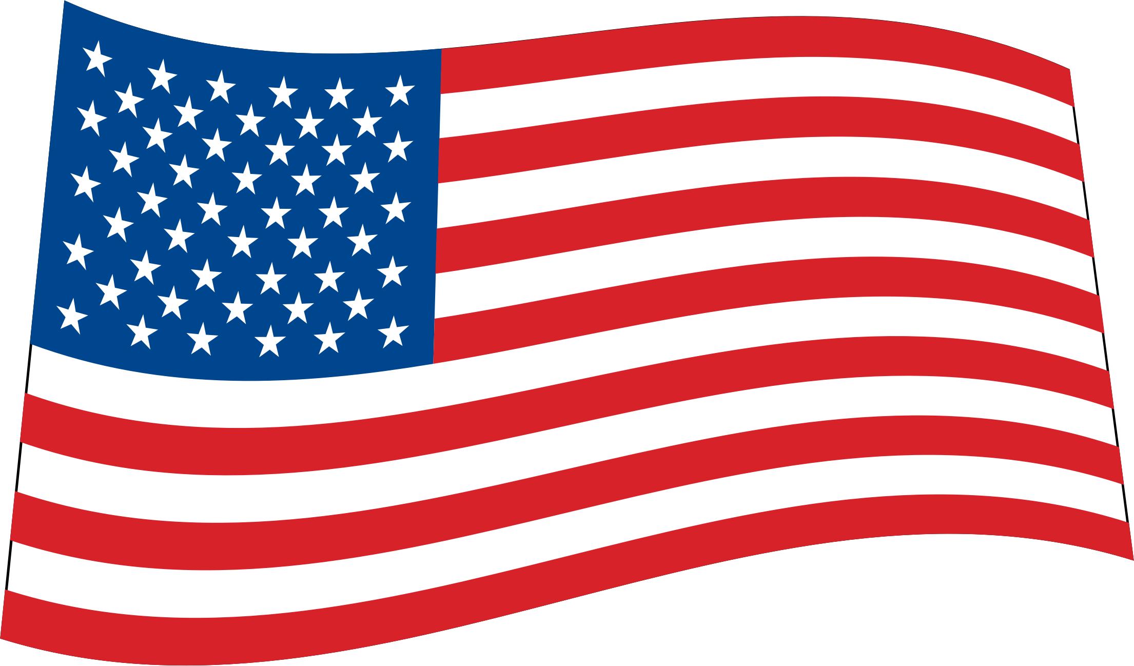 U.S.A. Flag icons