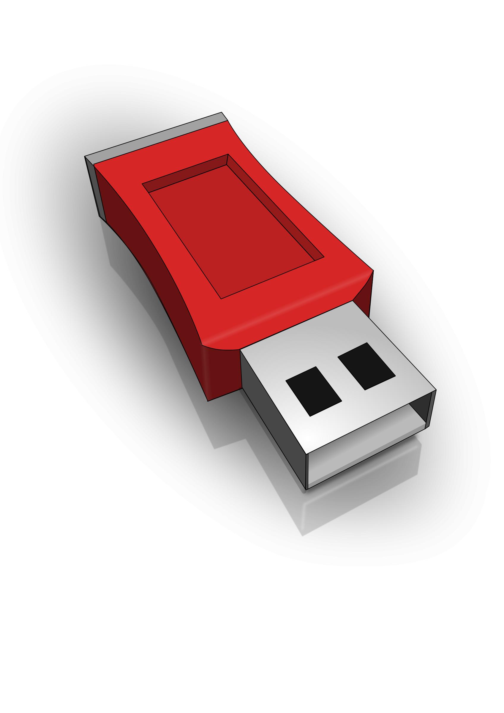 USB stick 3D PNG icons