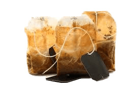 Used Teabags With Brown Label png icons