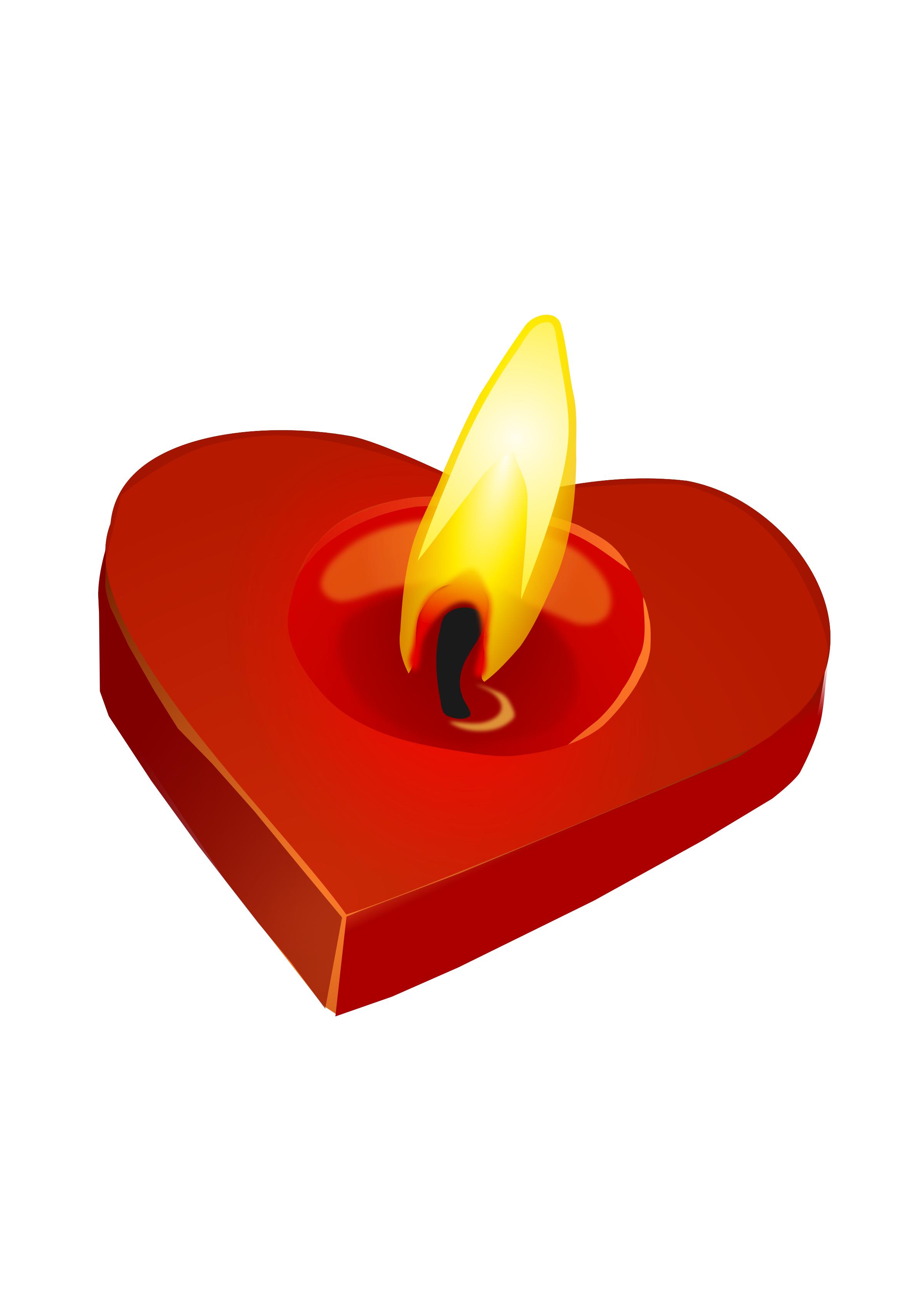 Valentine's Candle png