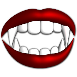 Vampire Mouth Teeth png icons