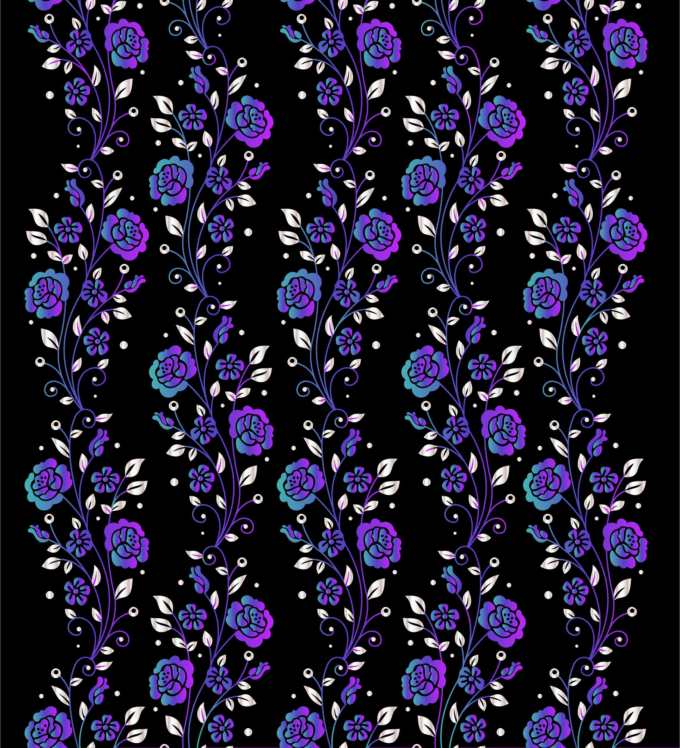 Vertical Floral Pattern Modified 2 png