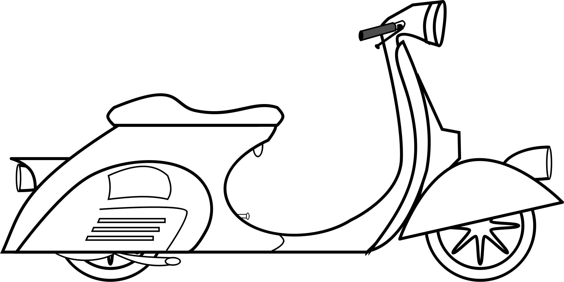 Vespa Scooter png