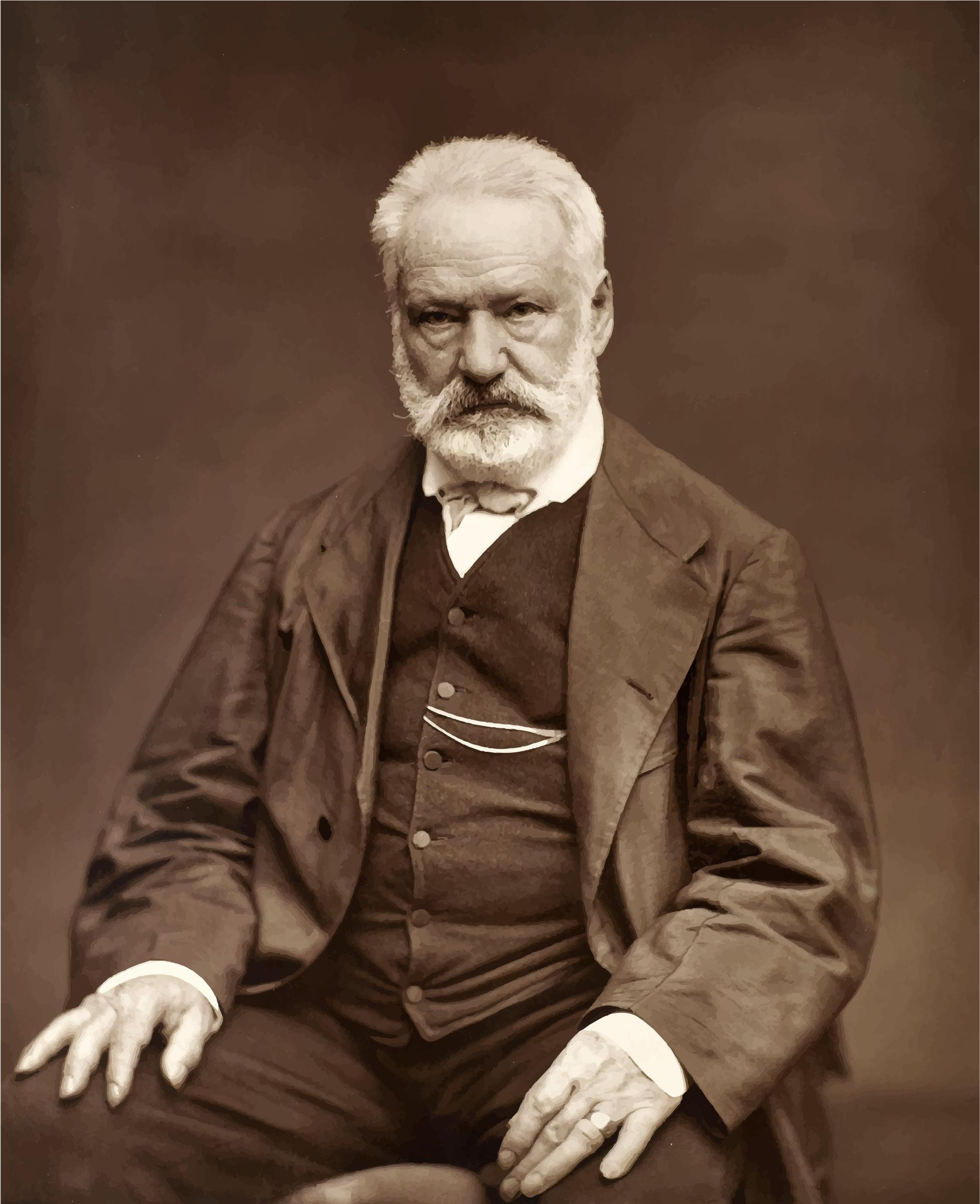 Victor Hugo Portrait By Etienne Carjat 1876 png