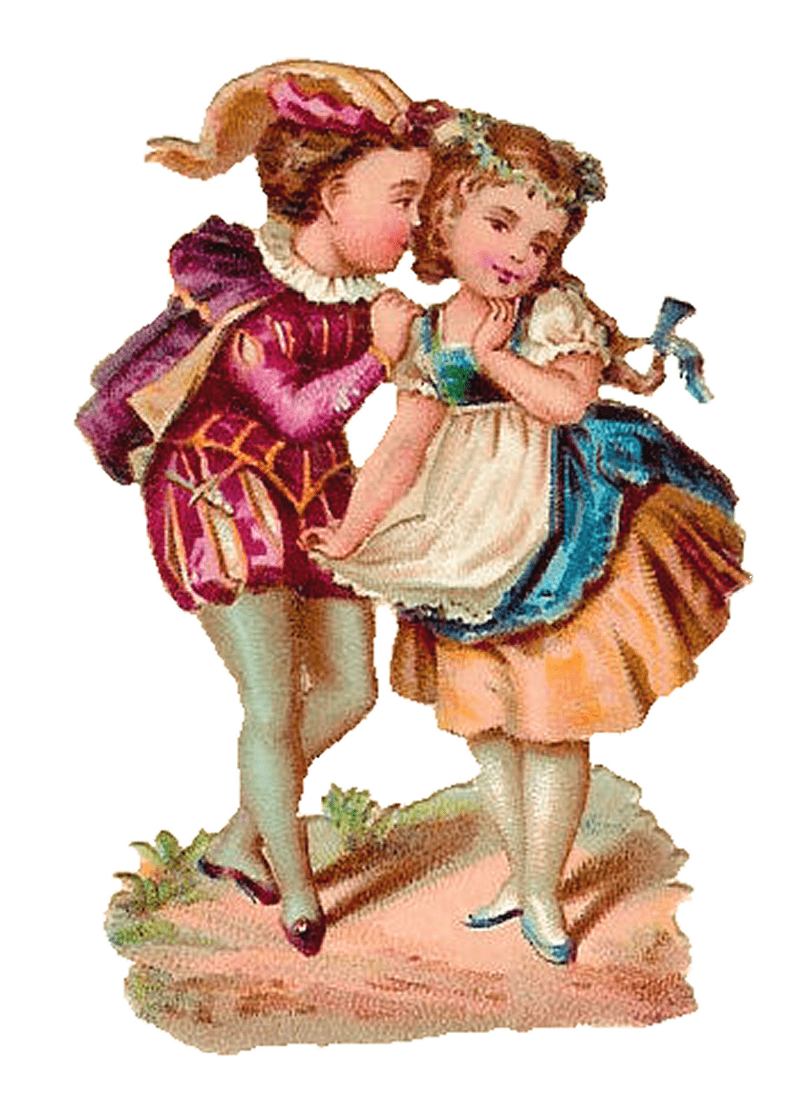 Victorian Kids Couple icons