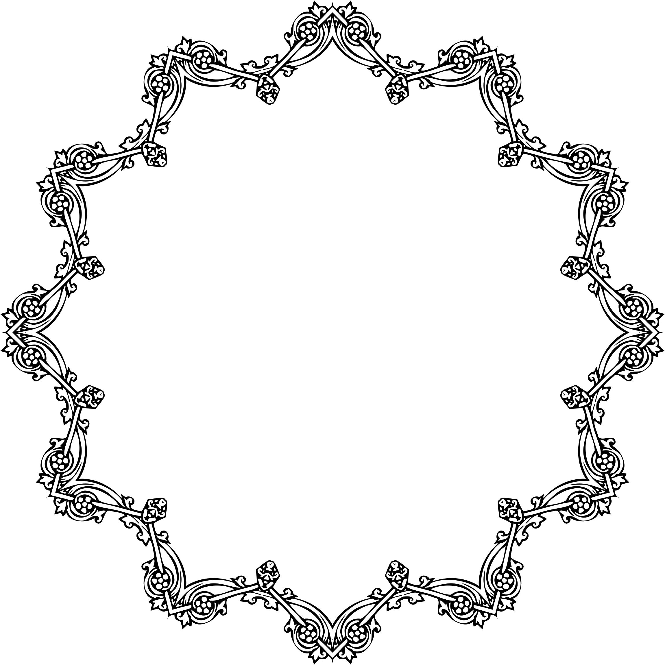 Victorian Style Frame 5 png