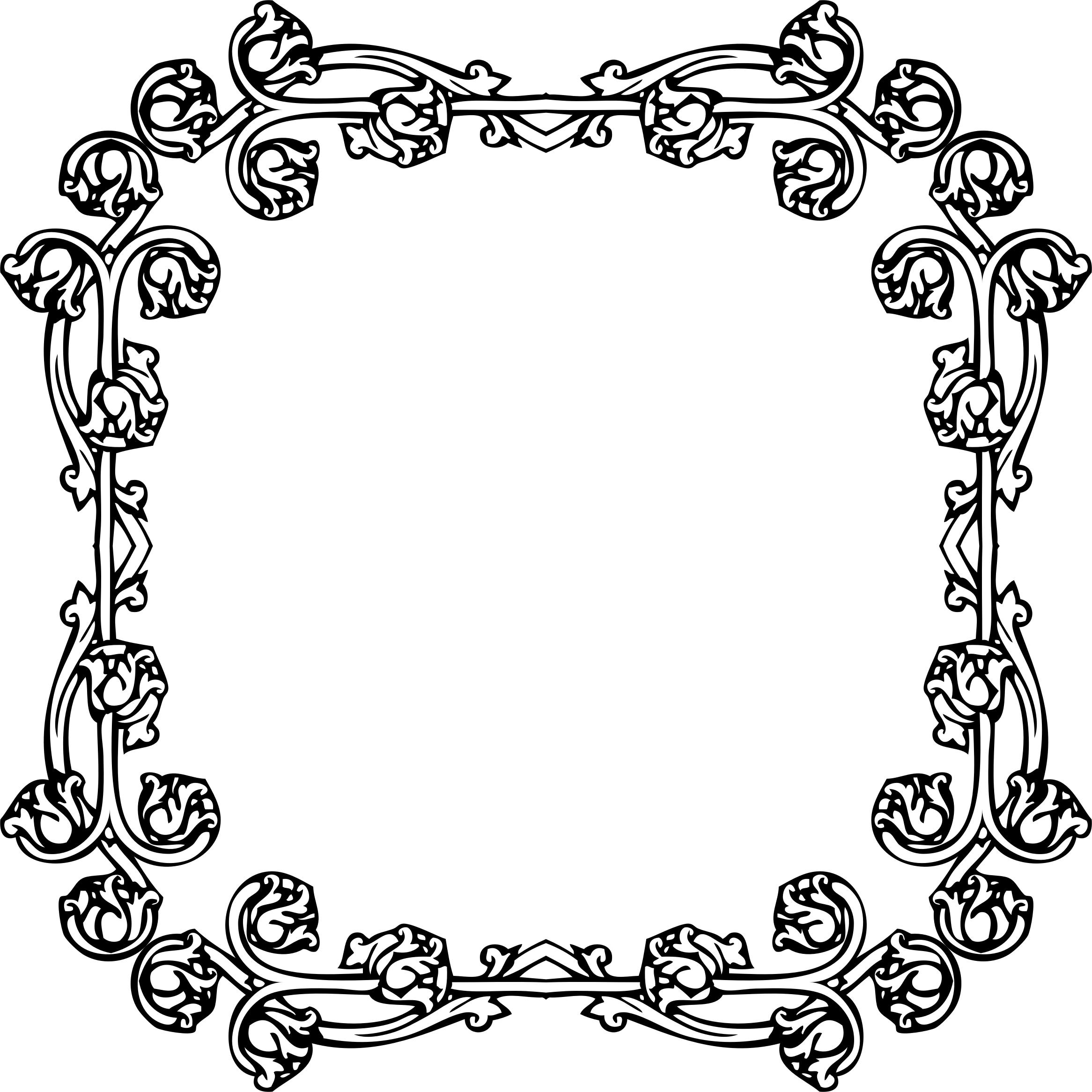 Victorian Style Frame 9 png