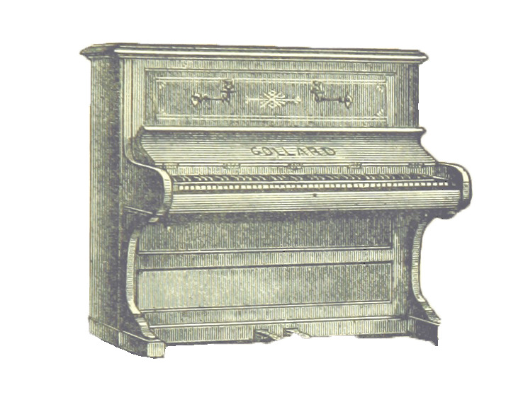 Victorian Vintage Piano icons