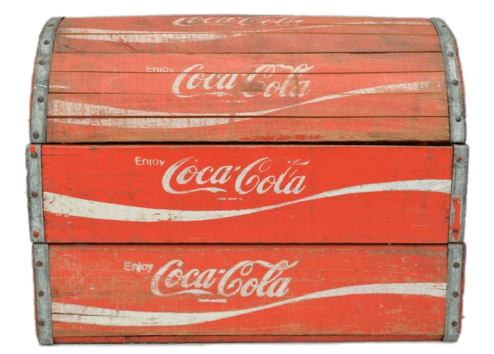 Vintage Coca Cola Trunk icons
