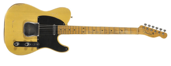 Vintage Fender Guitar png