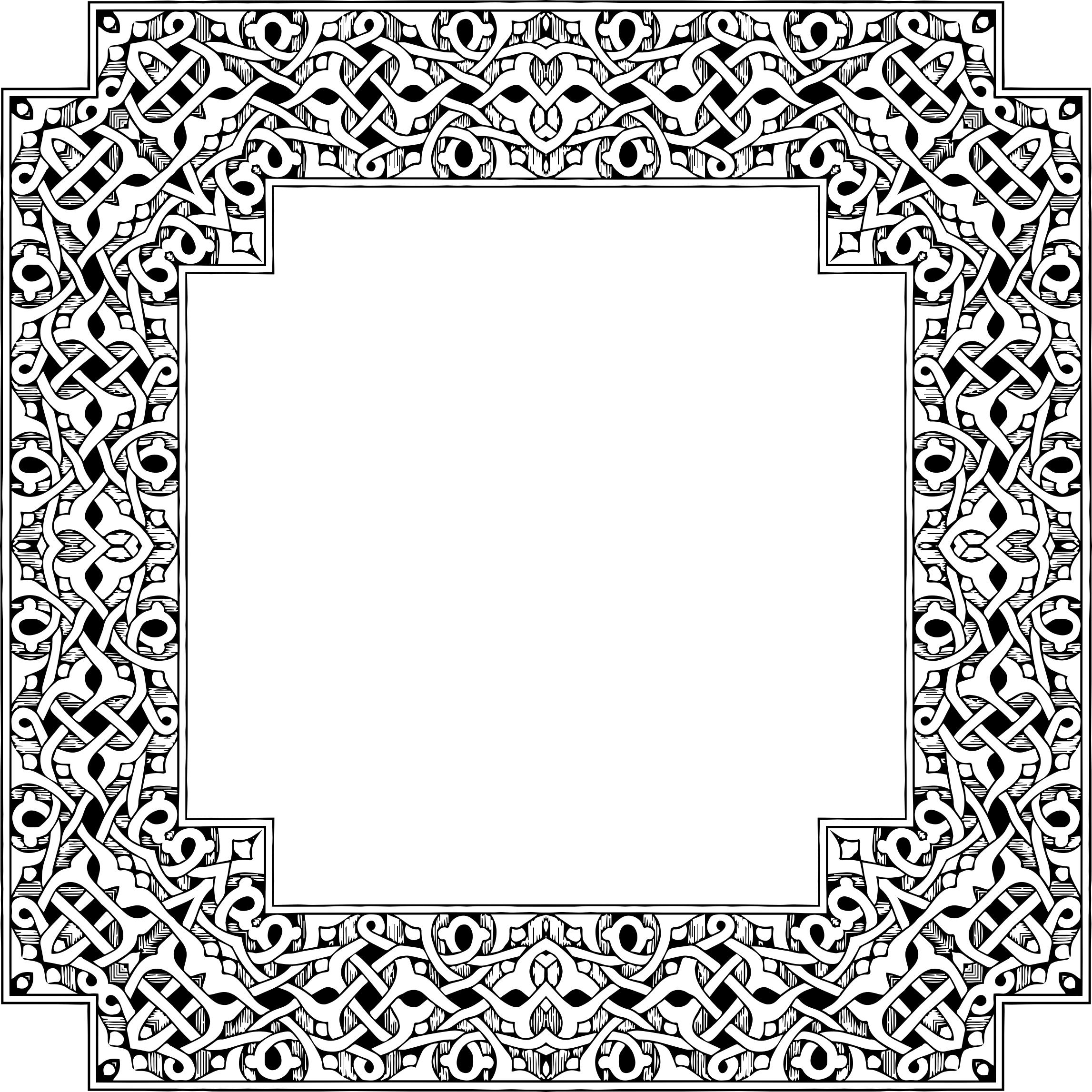 Vintage Intertwined Design 3 png