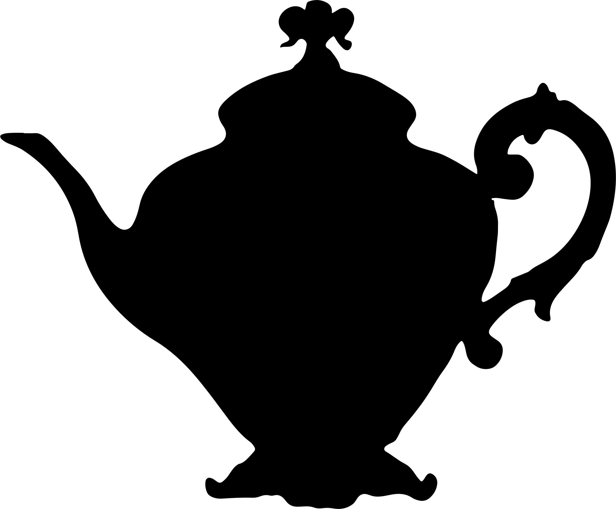 Vintage Teapot Silhouette png