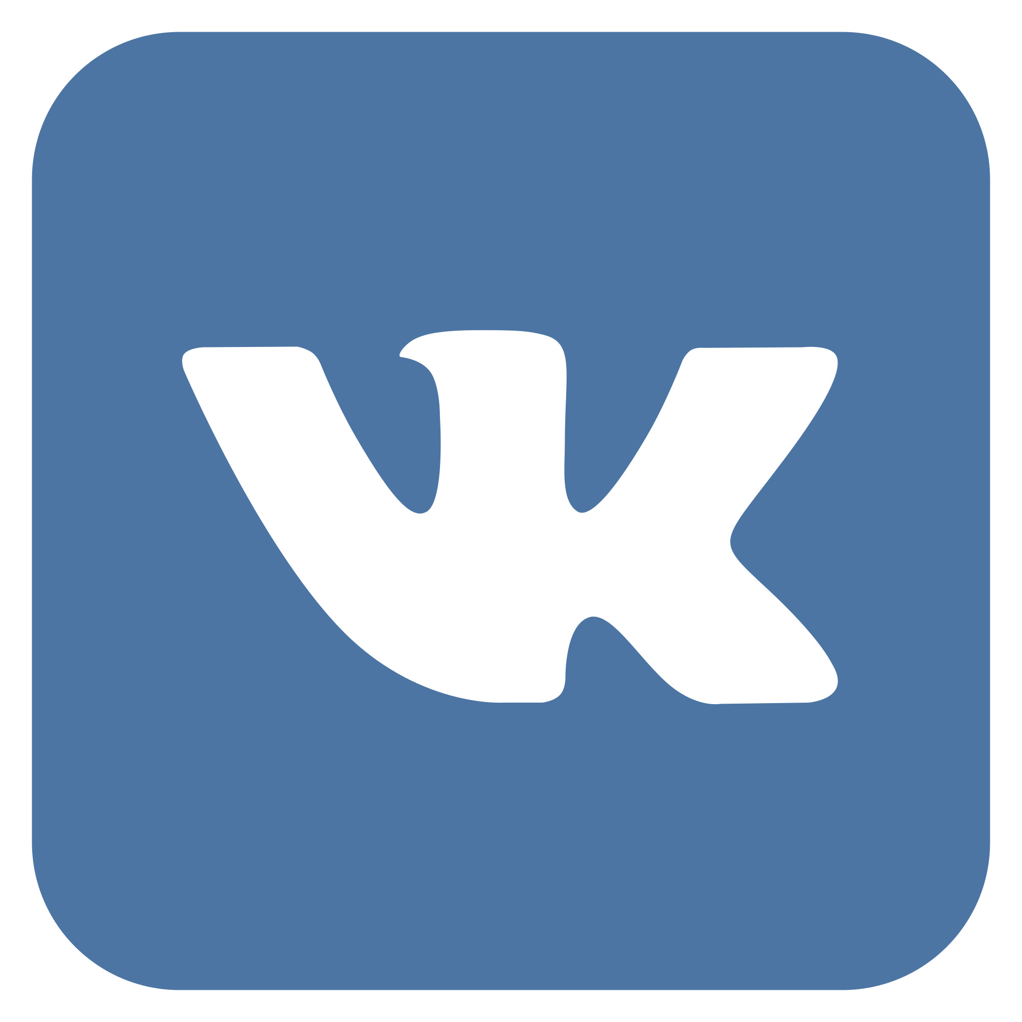 VK VKontakte Logo Icon PNG icons