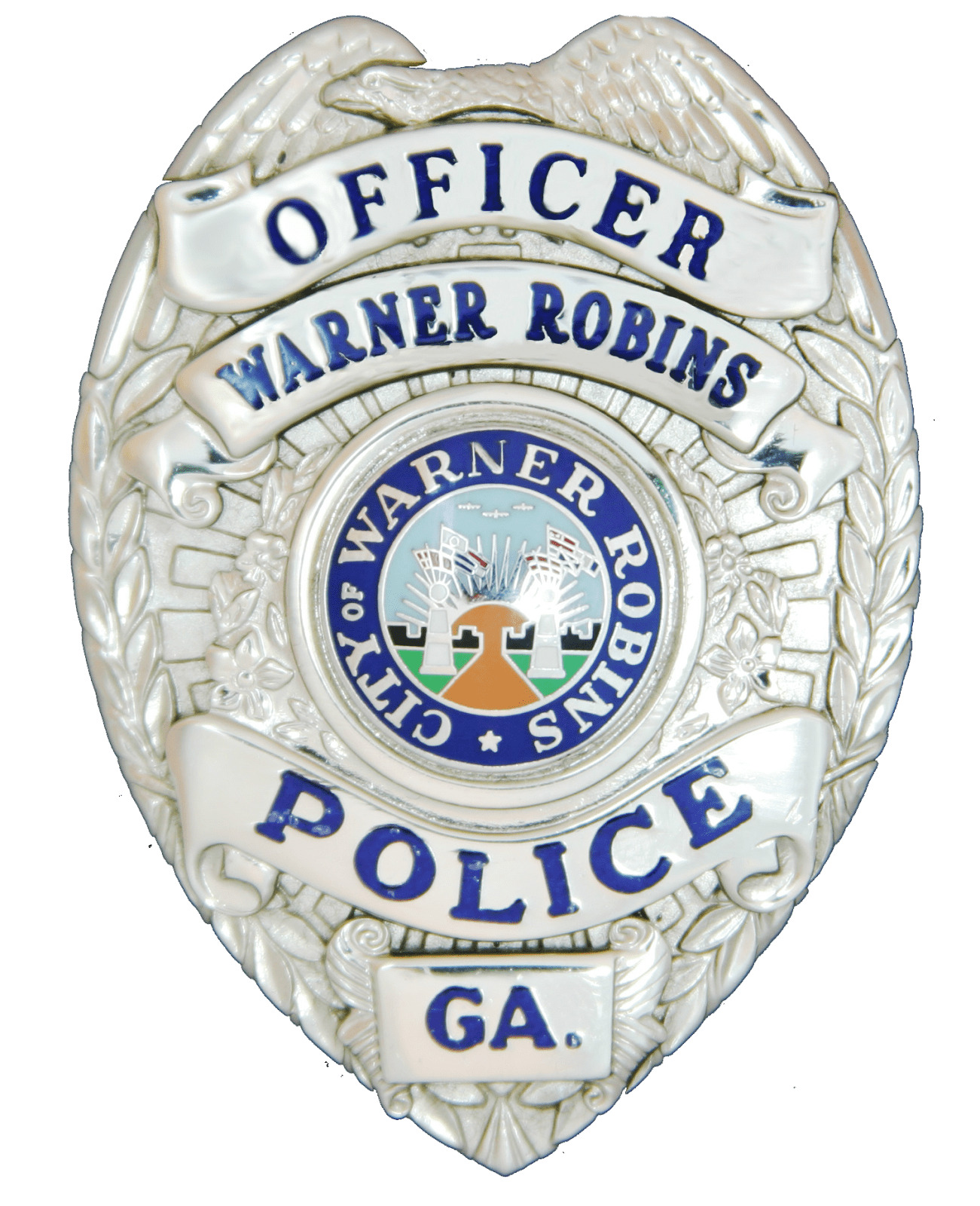 Warner Robins Police Badge icons