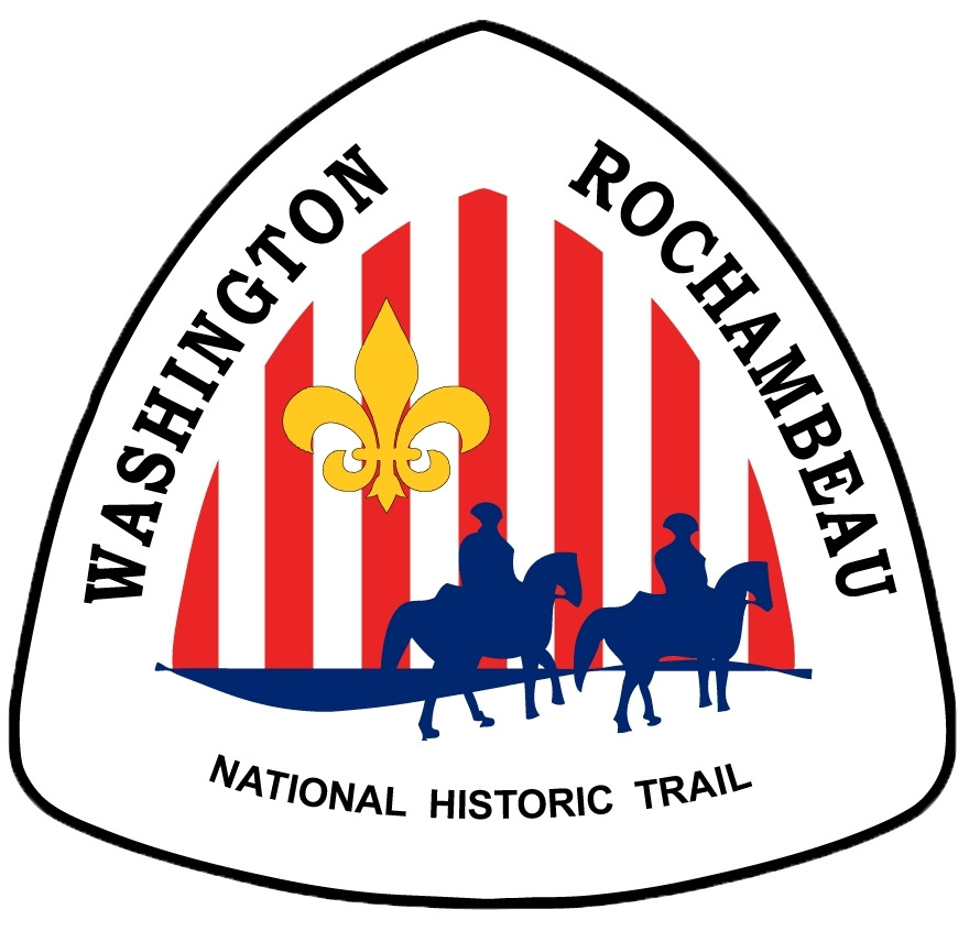 Washington Rochembeau Revolutionary Route National Historic Trail Logo icons