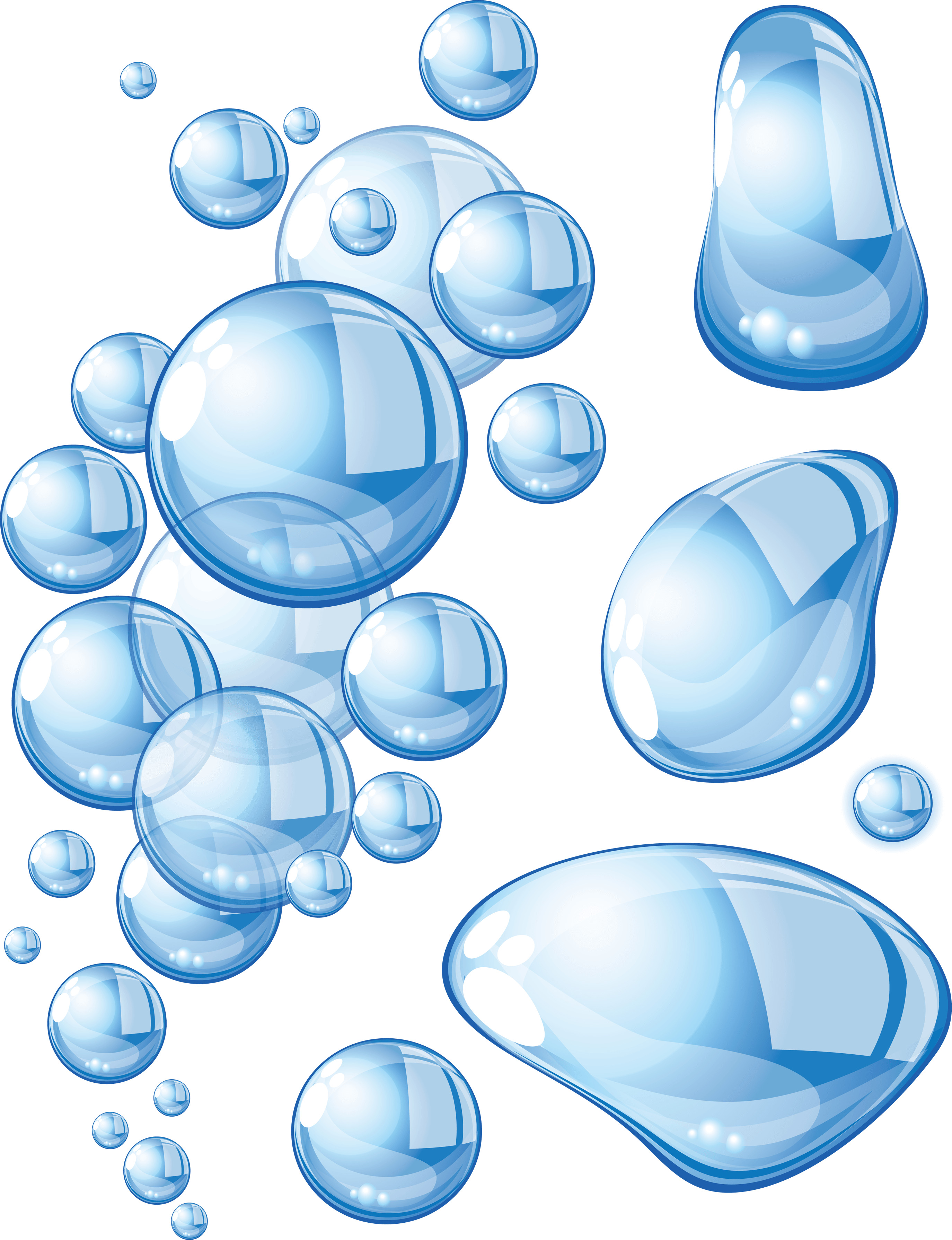 Water Large Bubbles icons