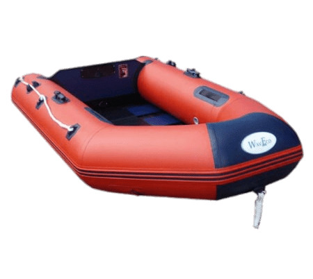 WavEco Orange and Blue Inflatable Dinghy icons