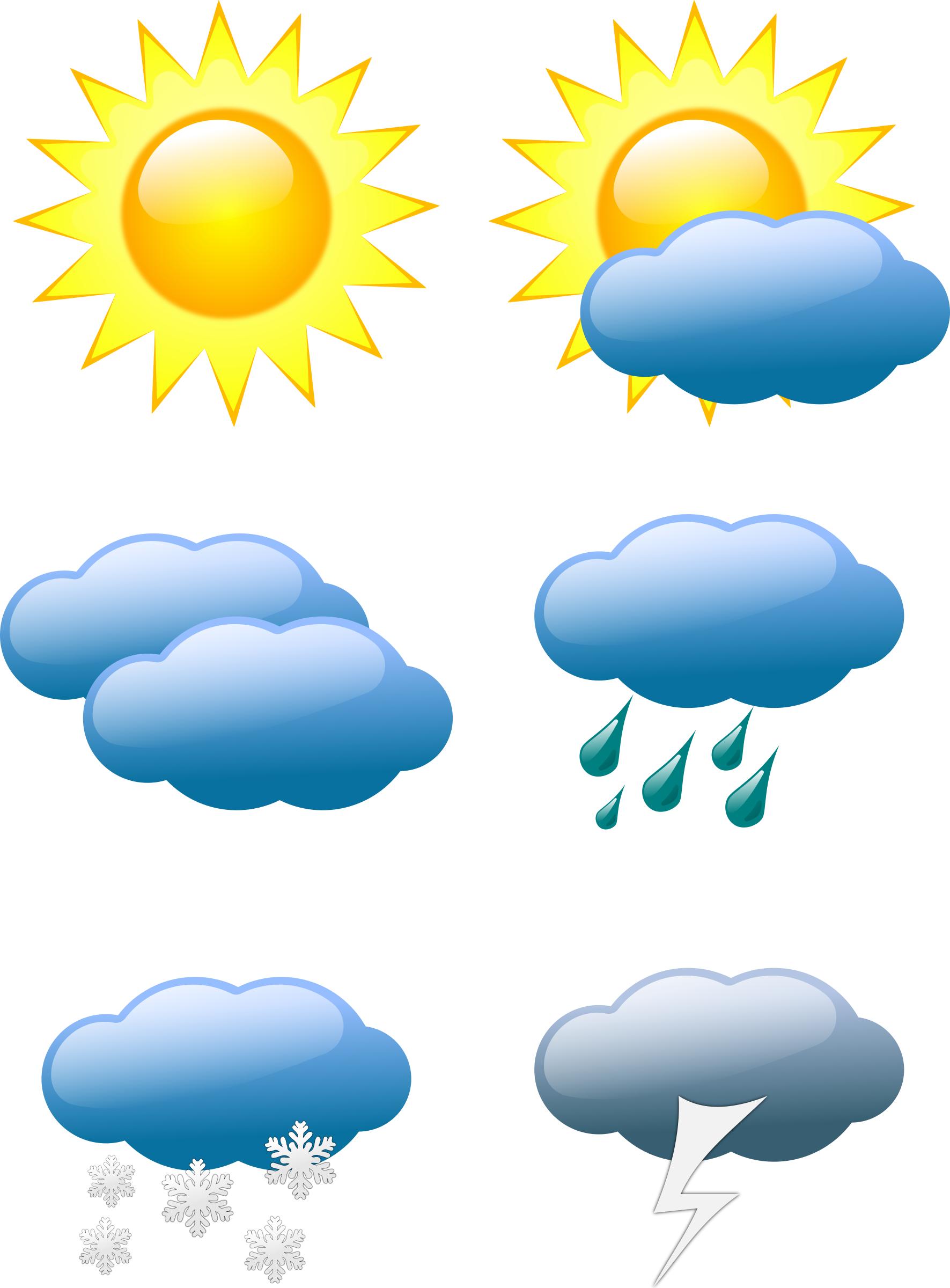 Weather symbols png