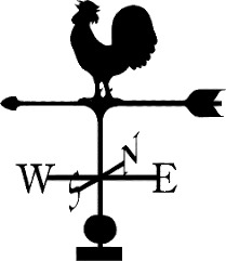 Weathercock Silhouette icons