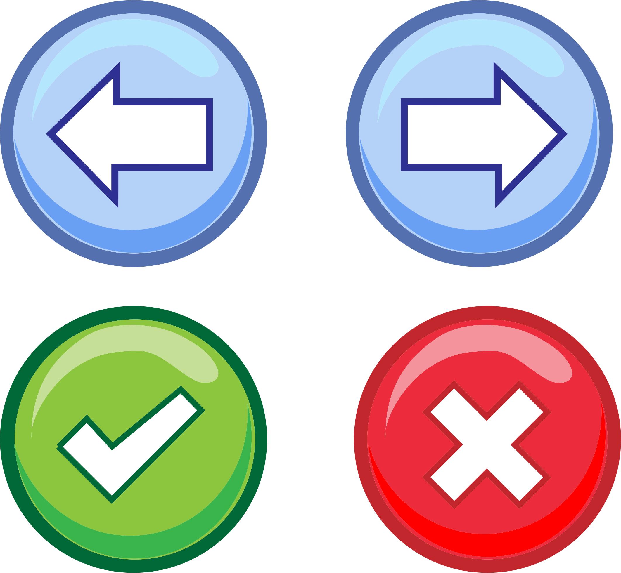Web Buttons png icons
