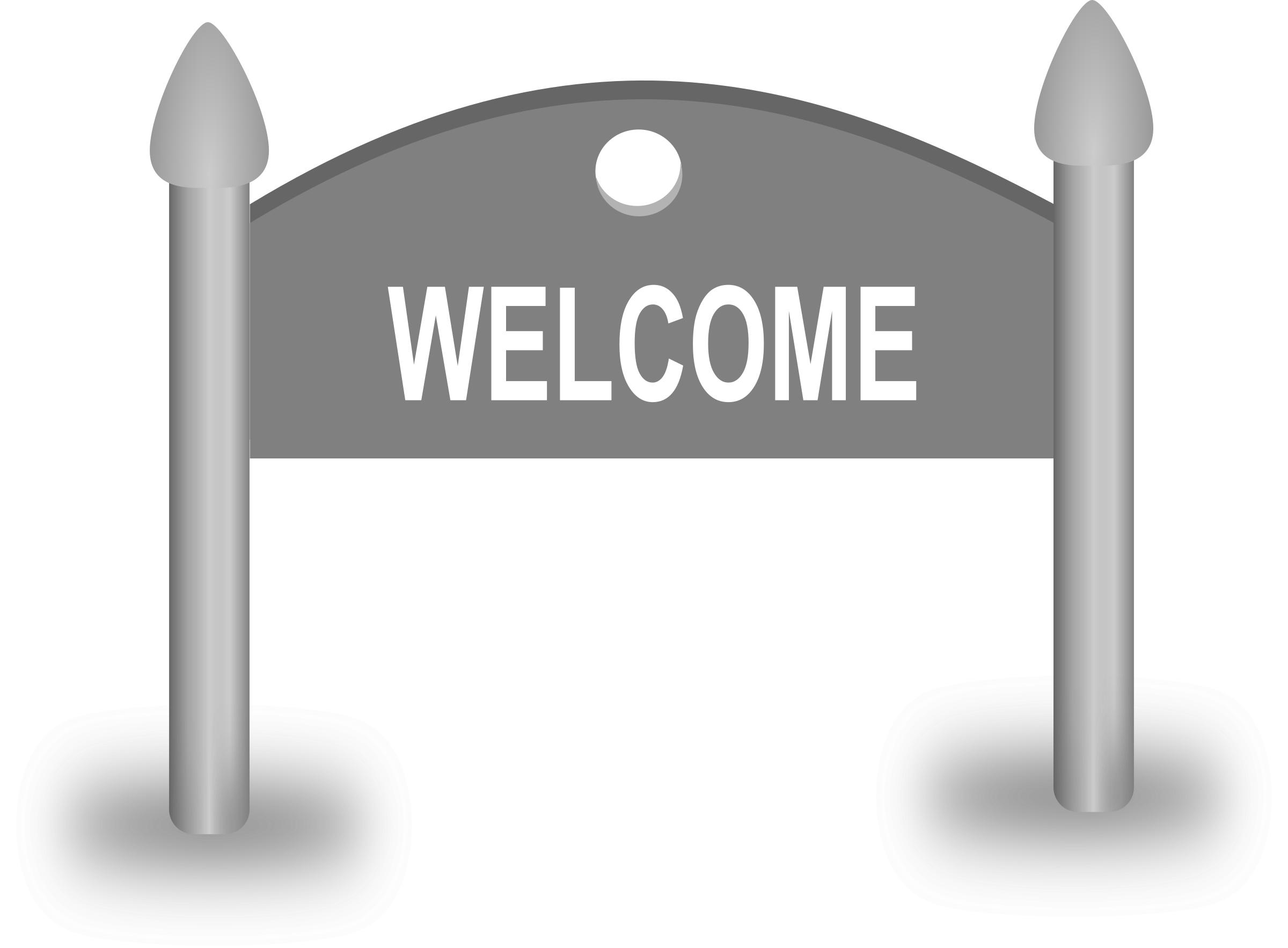 Welcome Sign board PNG icons