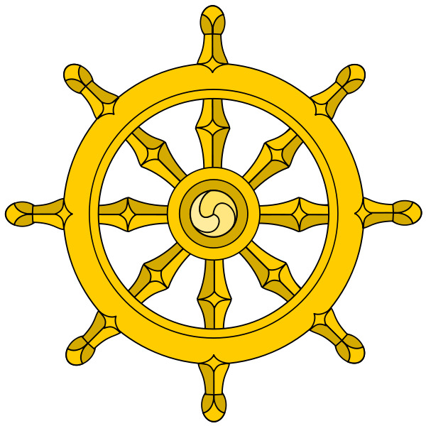 Wheel Of Dharma Yellow png icons