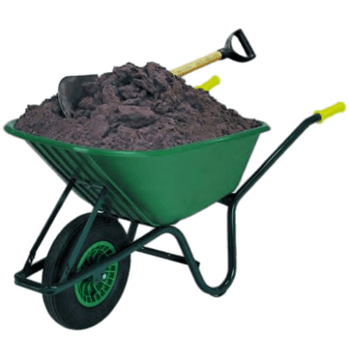 Wheelbarrow Filled With Dirt png icons