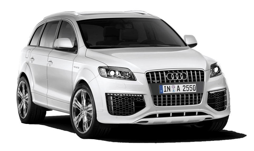 White Audi Suv png icons