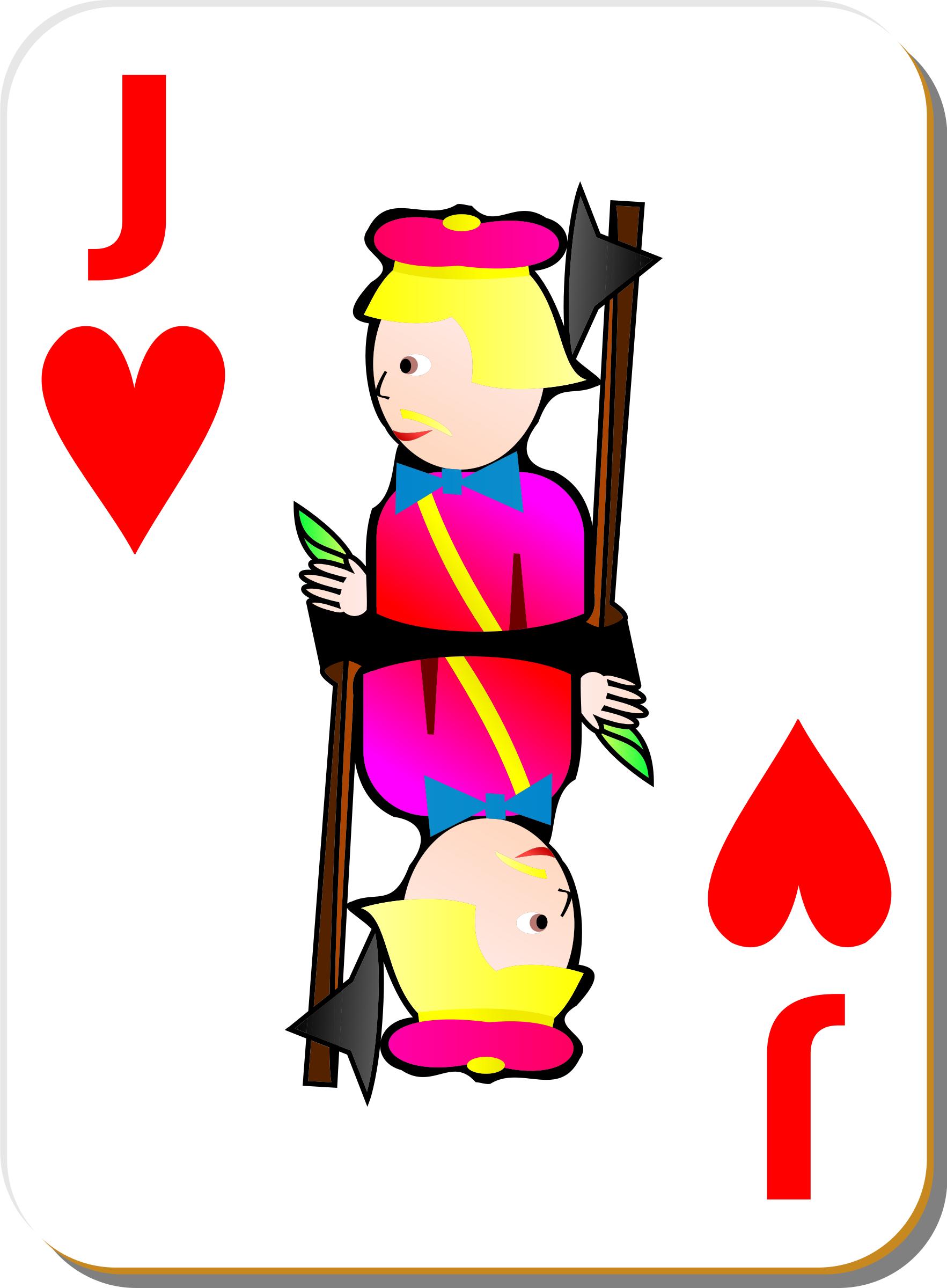 White Deck: Jack of Heats png