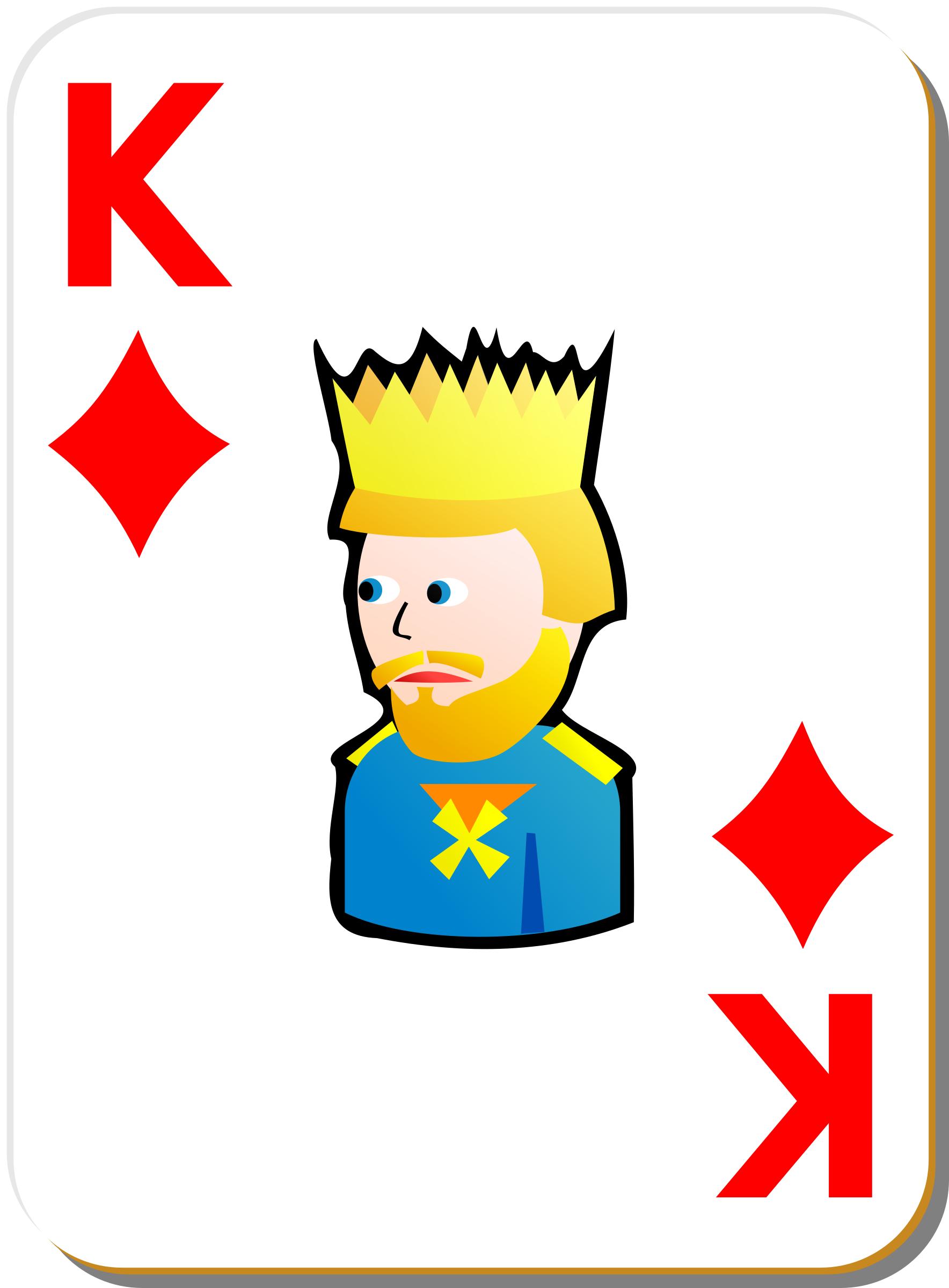 White Deck: King of Diamonds PNG icons