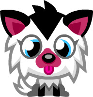 White Fang the Musky Husky Tongue Out icons