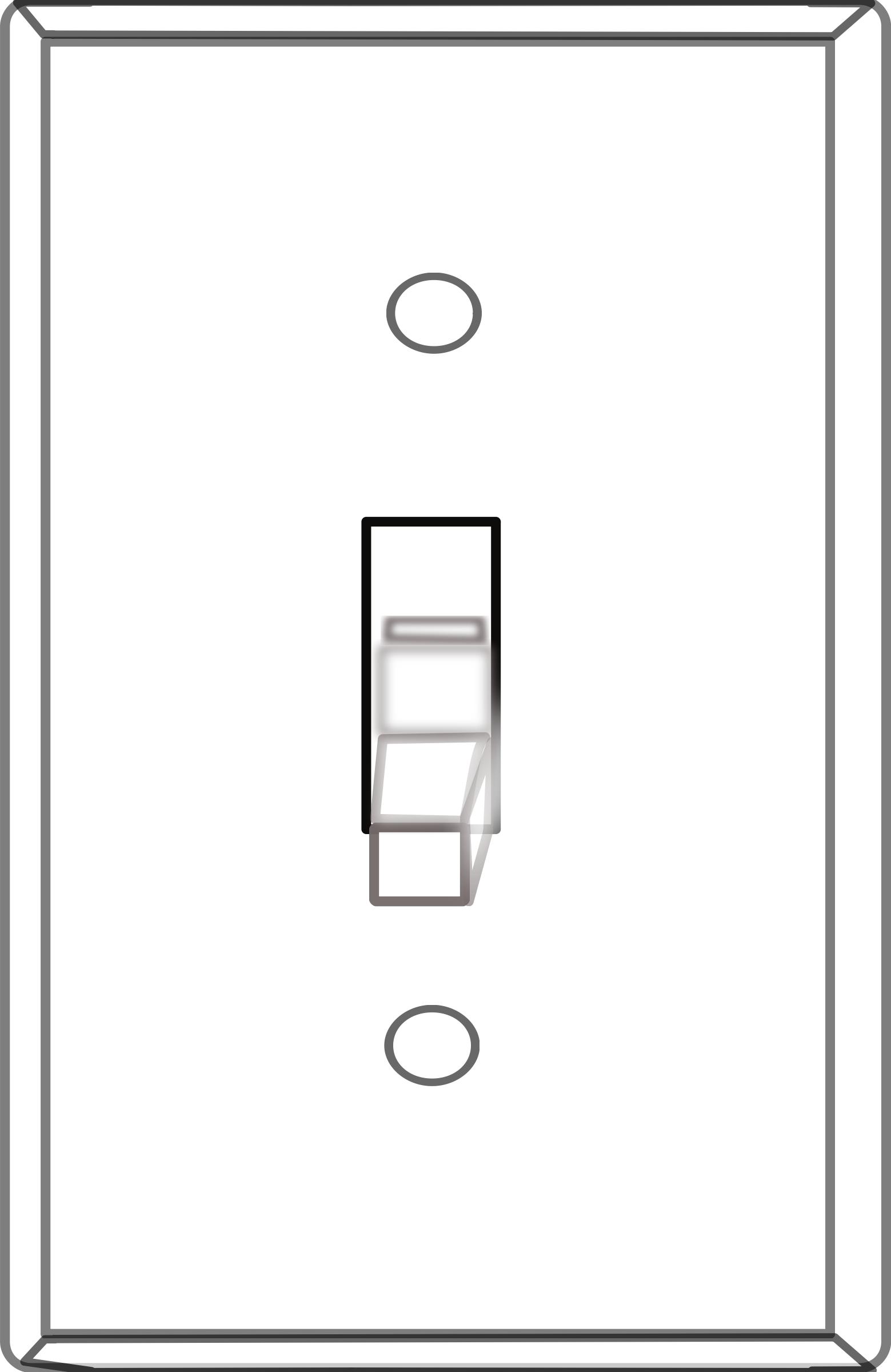 White light Switch Cover png