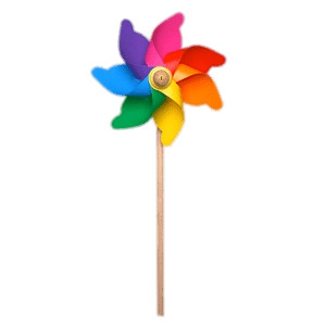 Windmill Rainbow Toy icons
