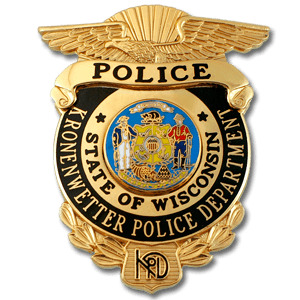 Wisconsin Police Badge icons