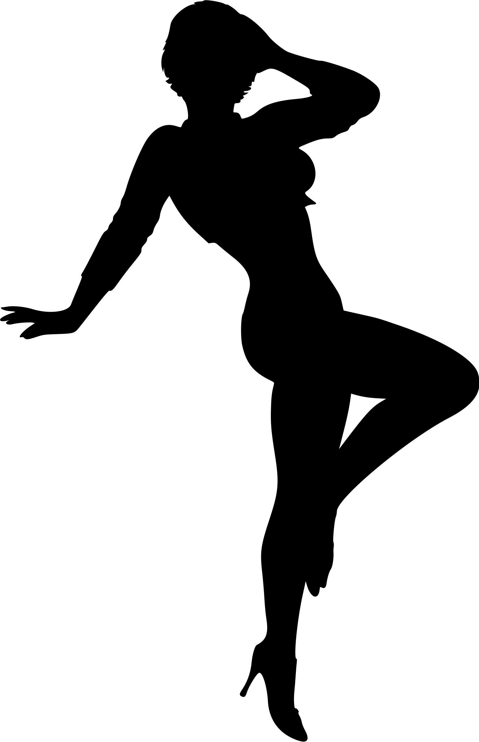 Woman posing PNG icons