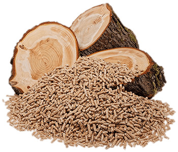 Wood Pellets and Logs png