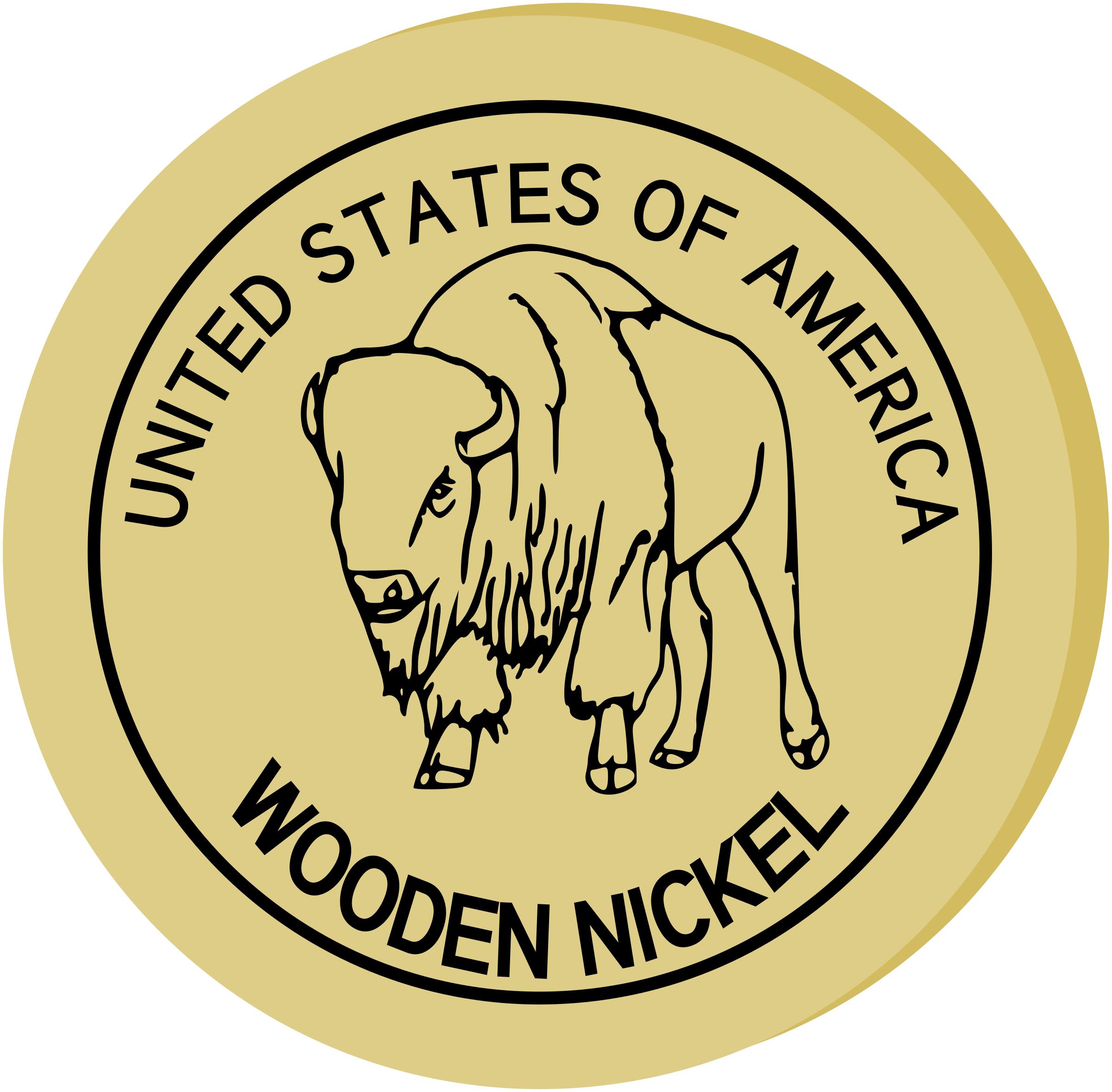 Wooden Nickel png