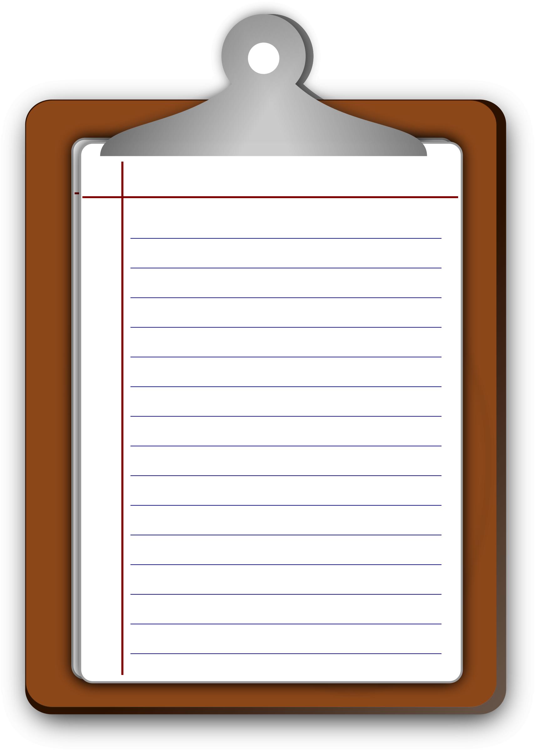Writing pad PNG icons