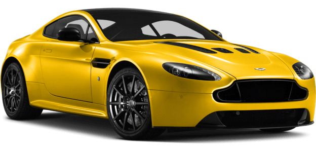 Yellow Aston Martin icons