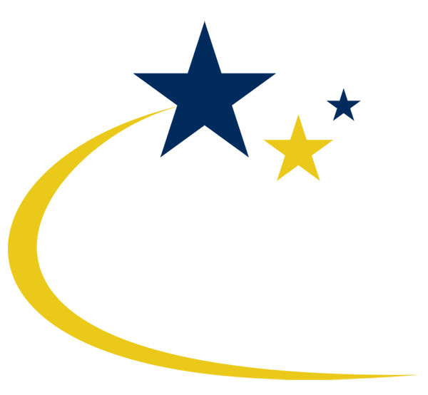 Yellow Blue Shooting Star icons