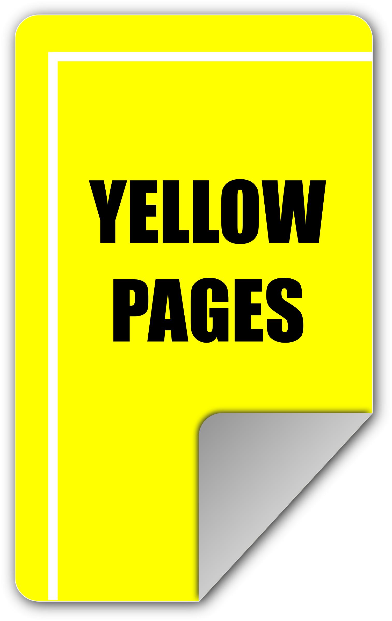 Yellow Pages png