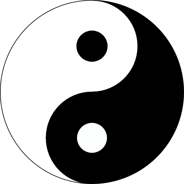 Ying Yang Tattoo Simple icons